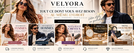 La meilleure boutique pout Hommes et Femmes - Velyora