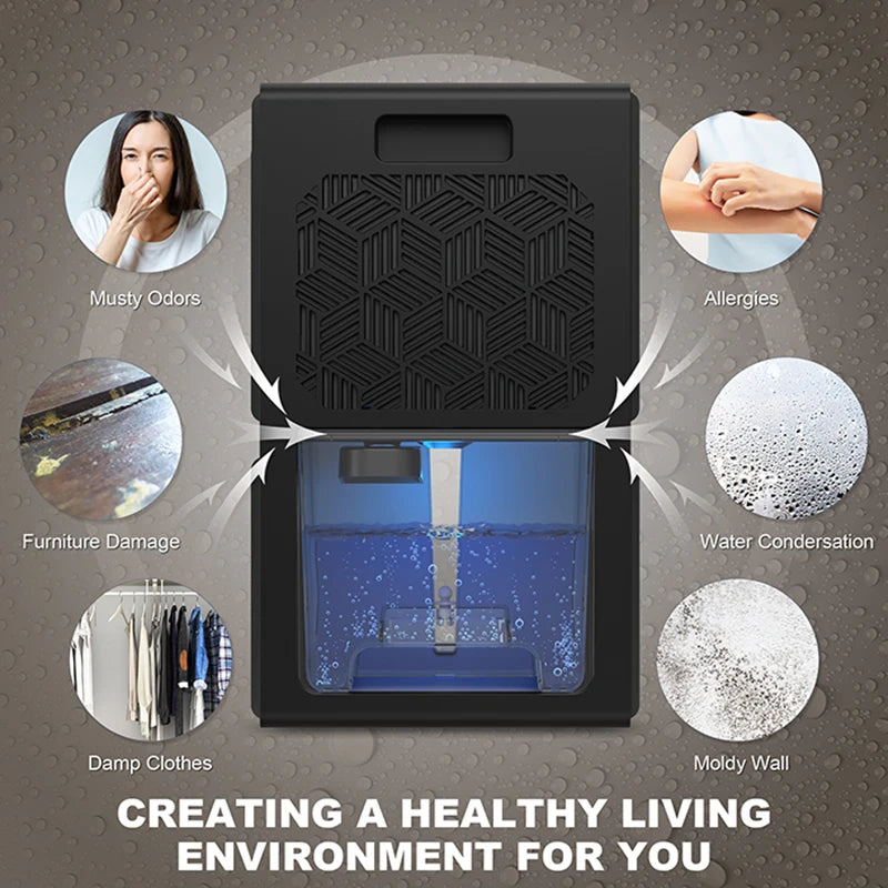 VELYORA AIR™ — Déshumidificateur silencieux 2 L