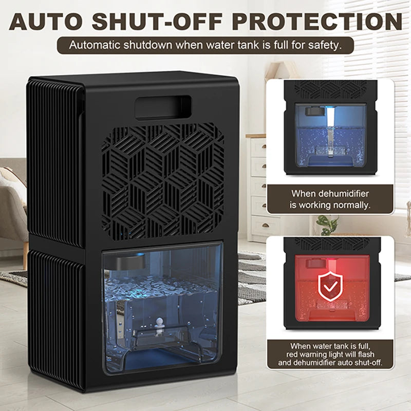 VELYORA AIR™ — Déshumidificateur silencieux 2 L
