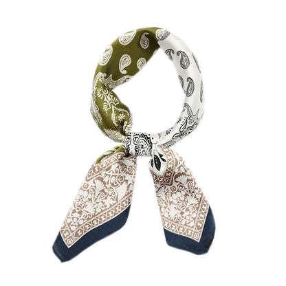 VELYORA — Foulard carré imprimé – Motifs fantaisie, photographie du produit